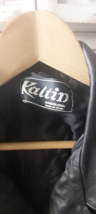 Cazadora Piel Kaltin Talla M