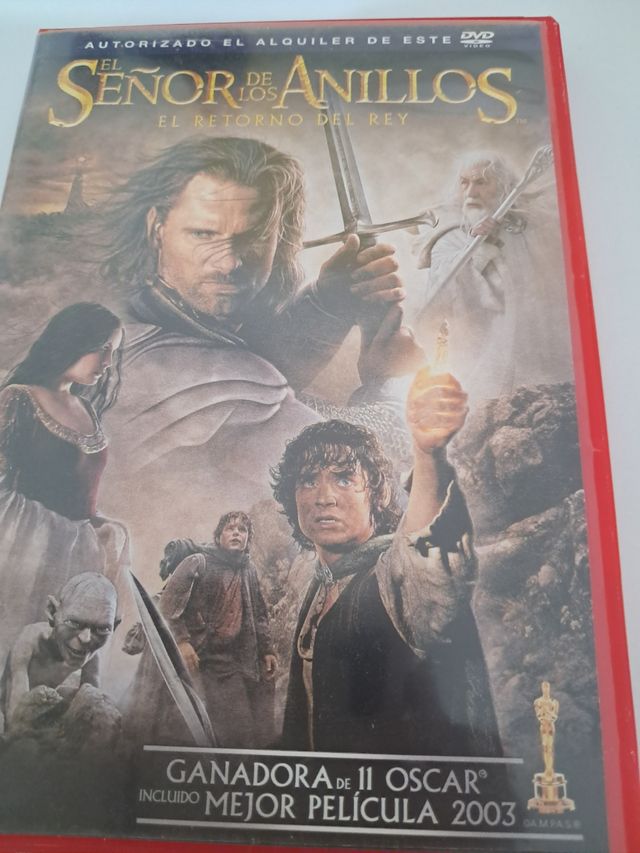 DVD El Señor de los Anillos: El Retorno del Rey