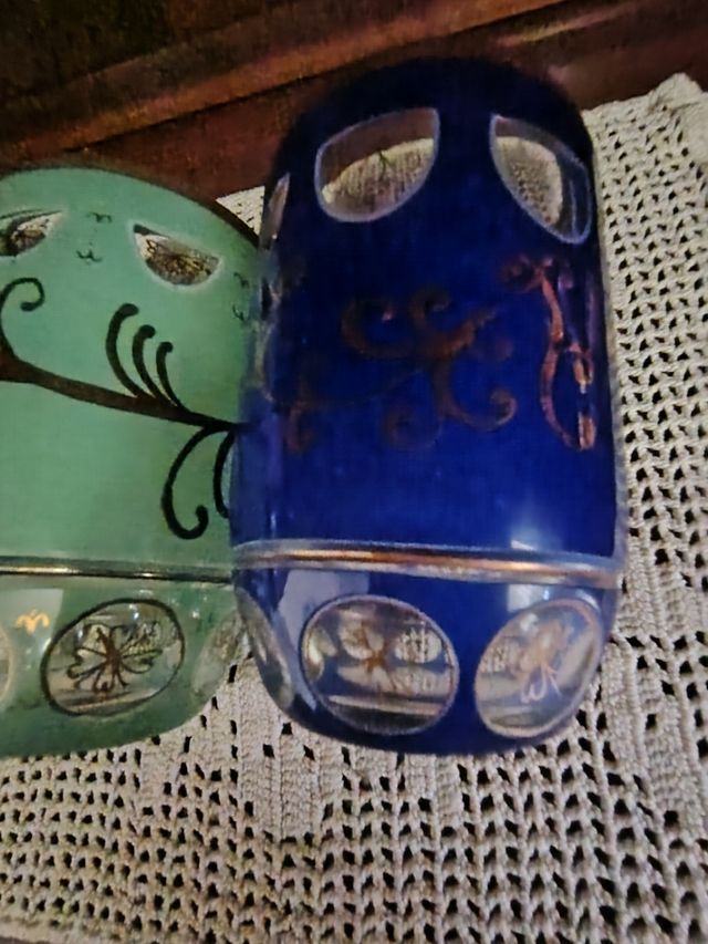 Bicchieri da collezione in vetro