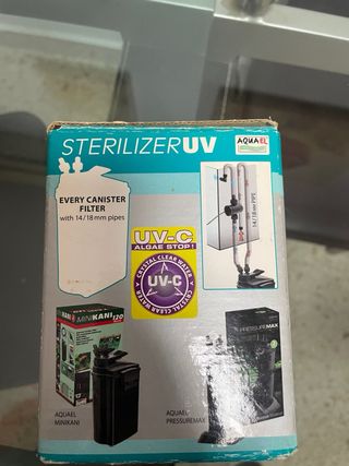 Lámpara UV para acuario
