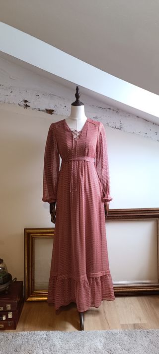 Vestido gasa Tintoretto