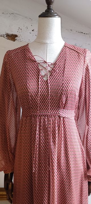 Vestido gasa Tintoretto
