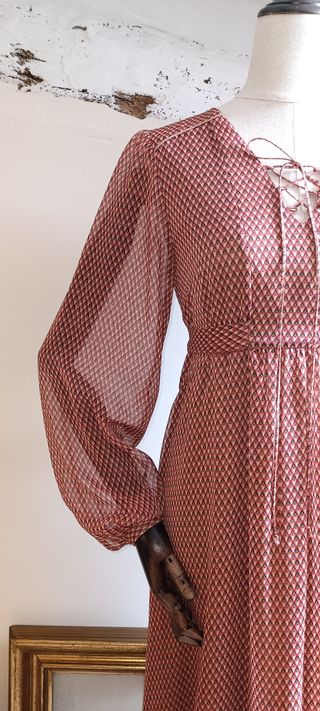 Vestido gasa Tintoretto