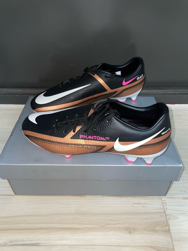 Botas de fútbol Nike Phantom G.X.P. Negro/Dorado