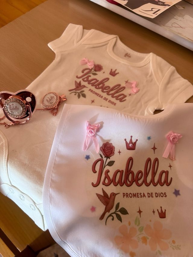 Chupetes personalizados con nombre