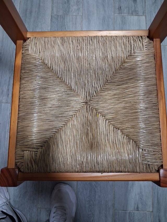 Sillas de comedor de madera