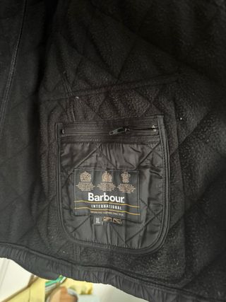 Barbour Tourer Ariel Polarquilt Jacket Negro