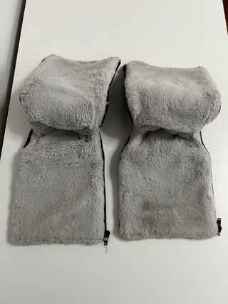 Manoplas para silla de paseo con cremallera