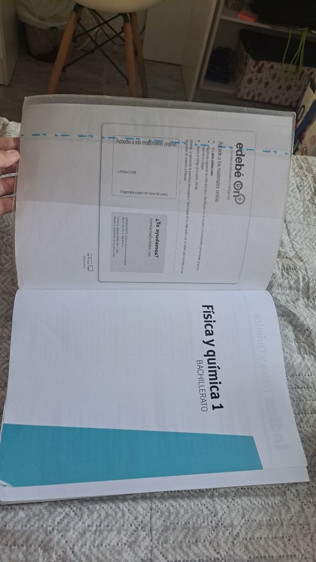 Libro FÍSICA Y QUÍMICA para 1 de Bachillerato.