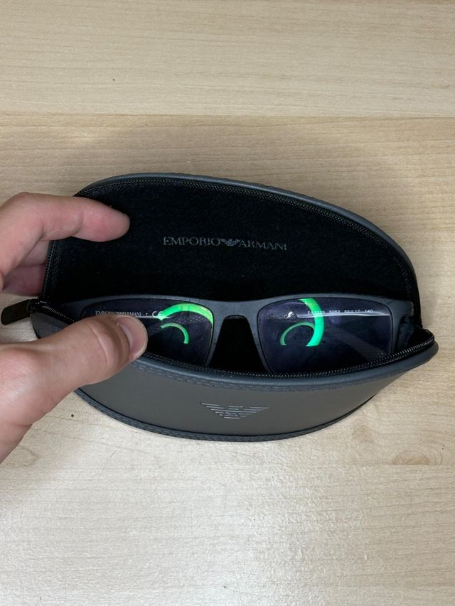 Occhiali da vista Emporio Armani neri