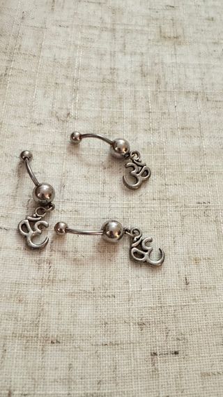 3 Piercing Ombligo OM SIN USAR