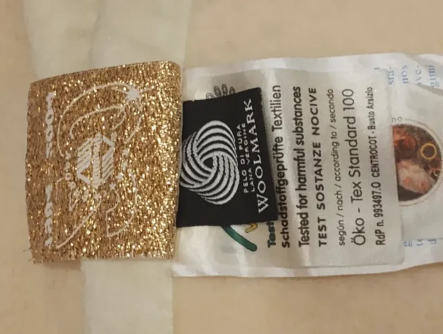 Coperta lana merinos beige