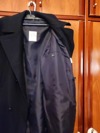 Chaquetón de Paño marinero azul talla 50