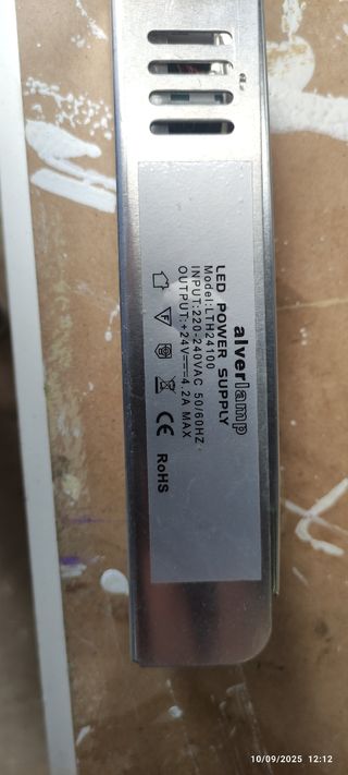 Fuente de alimentación Alverlamp 24V
