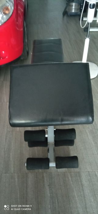 Conjunto maquinas de gimnasio 

