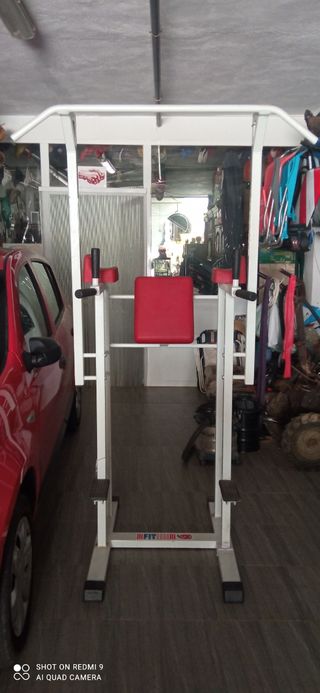 Conjunto maquinas de gimnasio 

