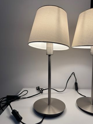 2 Lámparas de Mesa
