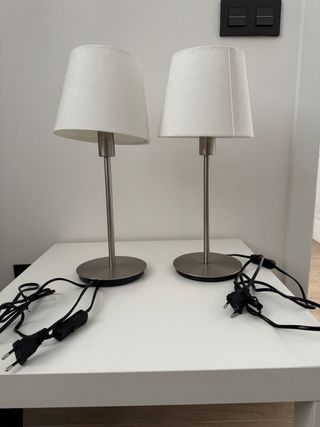 2 Lámparas de Mesa