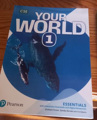 Libro texto ingles Your World 1 ESO Essential & In