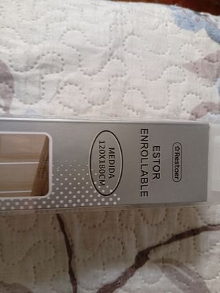 Estores enrollables sin estrenar