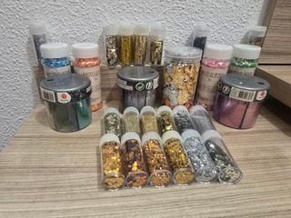 Lote purpurina para resina epoxi