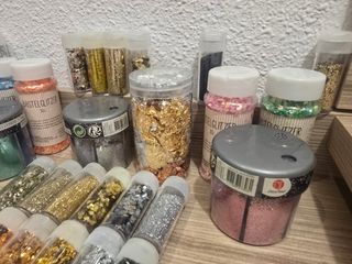 Lote purpurina para resina epoxi