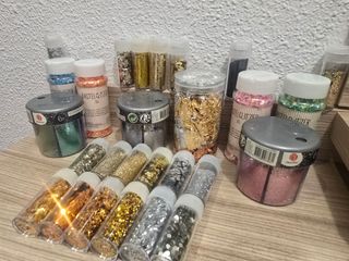 Lote purpurina para resina epoxi