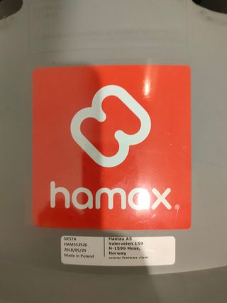 Silla de bici para niños HAMAX SIESTA 