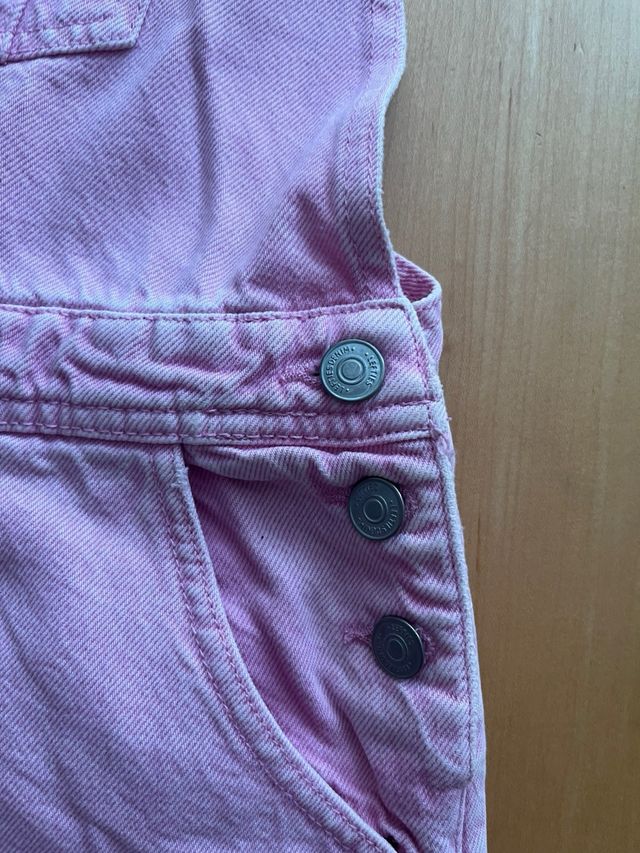 Mono corto rosa vaquero