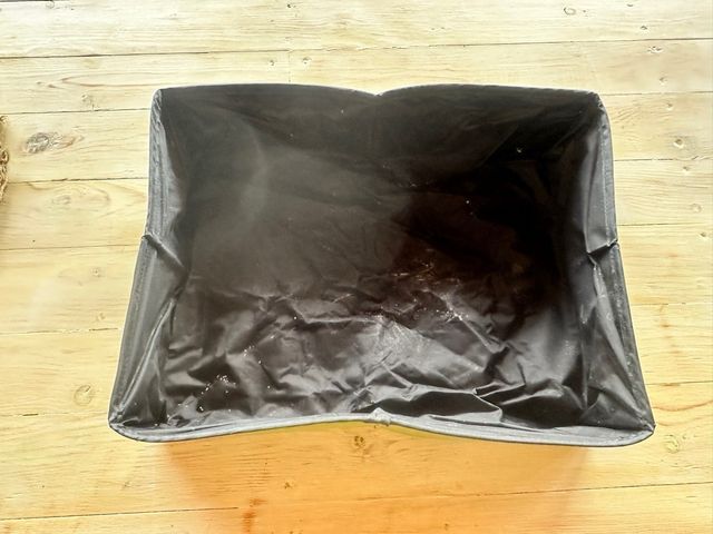 Arenero para gatos plegable