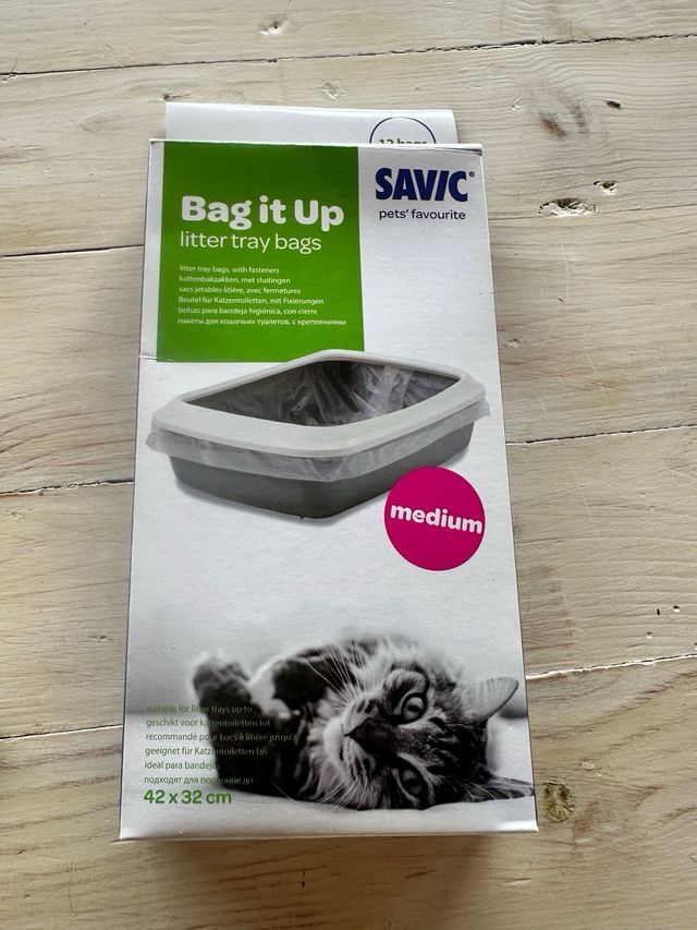 Arenero para gatos plegable