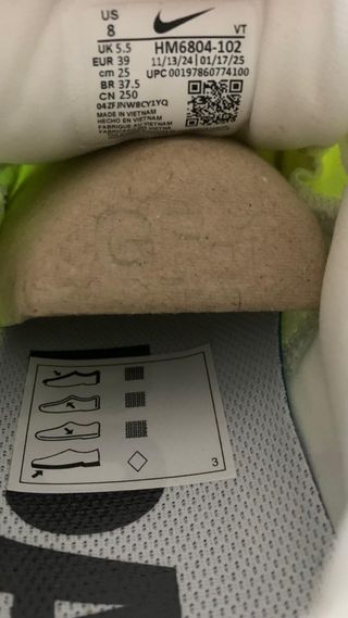 Nike Vomero 18 Scarpe da Corsa Verdi/Bianche