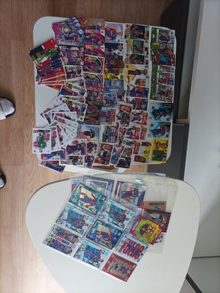 ¡¡¡¡SUPERLOTE CROMOS FC BARCELONA!!!!!! 