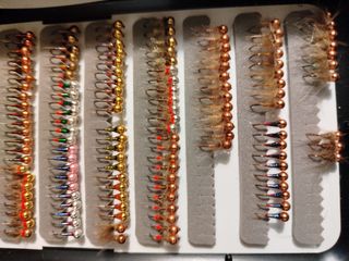 25 Perdigones para pesca a ninfa