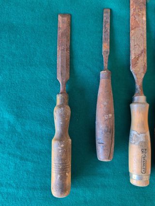 Set de 5 formones de buena calidad