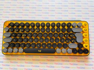 Teclado Logitech POP KEYS Amarillo