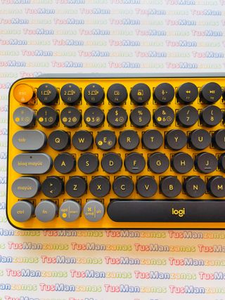 Teclado Logitech POP KEYS Amarillo