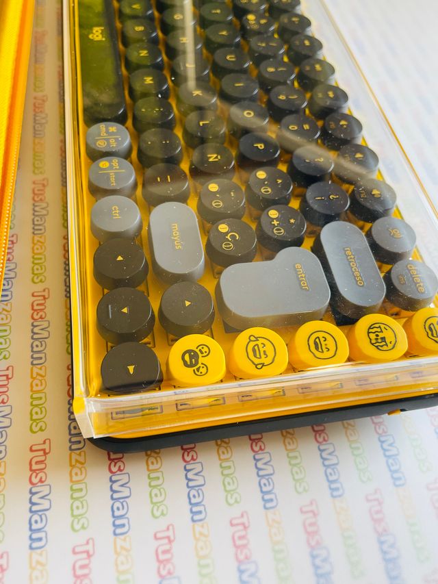 Teclado Logitech POP KEYS Amarillo