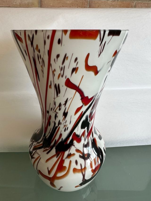 Jarrón Murano Vintage Multicolor