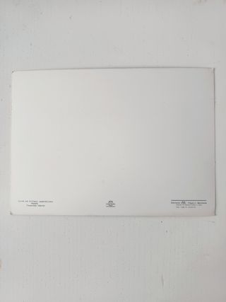 Postal C.F.B. 68/69 BARÇA (21x15'5cm) NUEVA