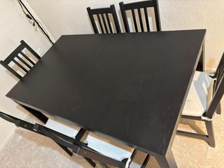 Mesa y 6 Sillas IKEA