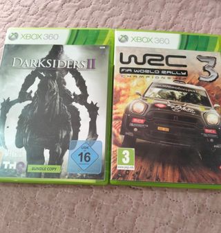 Juegos Xbox 360 Darksiders II y WRC 3
