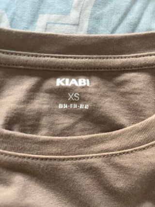 Camiseta Kiabi Camel Talla XS