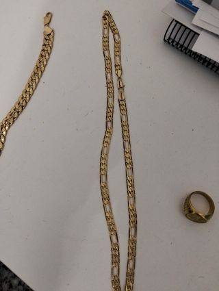 Joyas de plata con baño de oro 18k