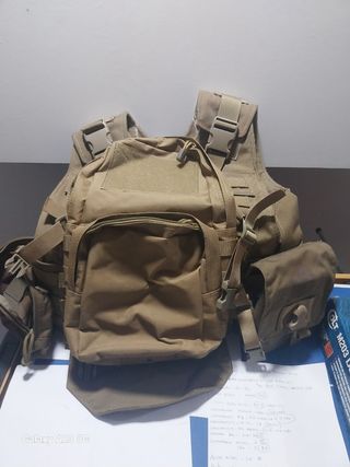 Chaleco Táctico Militar Color Arena