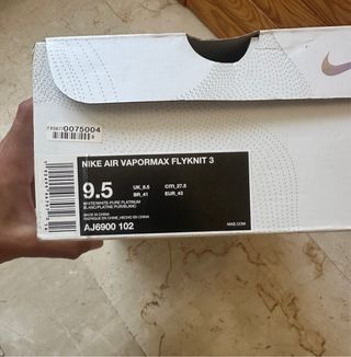 Nike Air Vapormax Flyknit 3 Gris