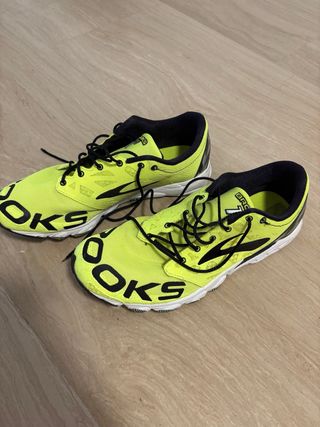Zapatillas Brooks Running T7 Racer Amarillas