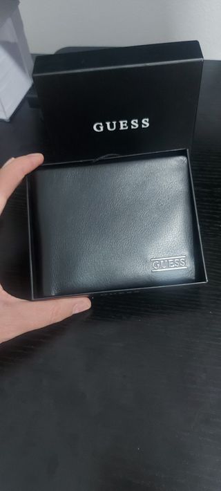 Portafoglio uomo Guess nero