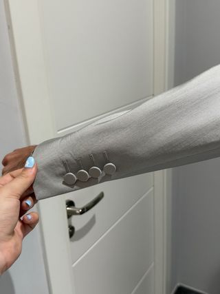 Traje de hombre gris