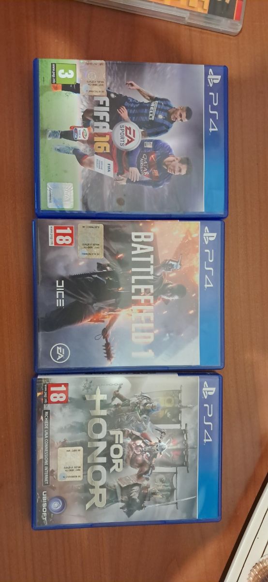 Imagen de Juegos de lotería para PS4: FIFA 16, Battlefield 1, For Hono